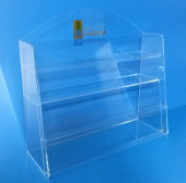 L: 800mm/B: 400/H: 700mm, 5mm glasklar, Kanten poliert und verklebt