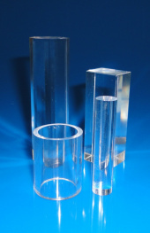 Acrylglas-Rohre von DM 5mm bis DM 500mm, Acrylglas-Stäbe von DM 3mm bis DM 50mm
