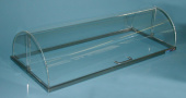 L: 1200mm/B: 620mm/H: 300mm, 5mm glasklar geformt, 2 Stk. ¼ -Bogen ineinander schiebbar, zum Öffnen
