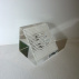 Acrylglas-Würfel mit Fräsungen, L: 26mm/B: 26mm/H: 26mm glasklar 45°